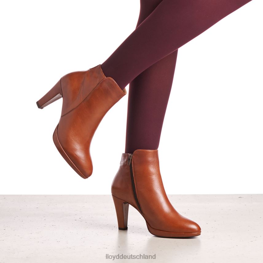 Schuhe LLOYD Stiefeletten aus Leder braun Frauen PV6Z0921