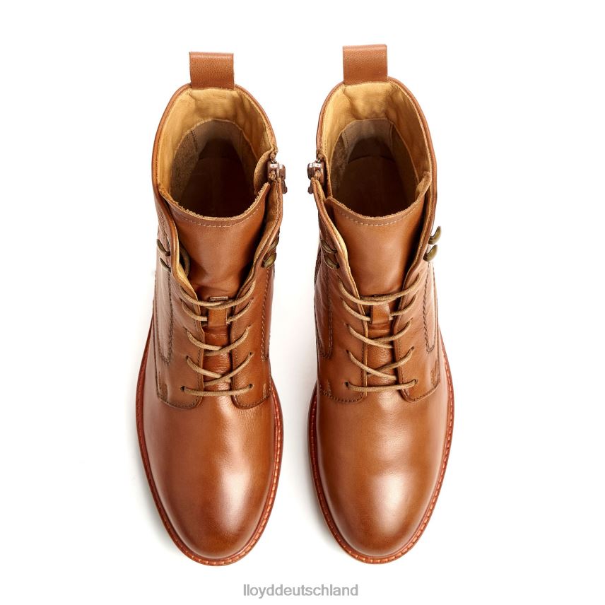 Schuhe LLOYD Stiefeletten aus Leder braun Frauen PV6Z0941