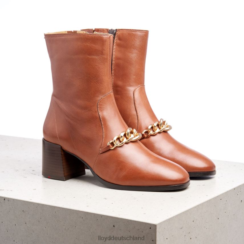 Schuhe LLOYD Stiefeletten aus Leder braun Frauen PV6Z0985