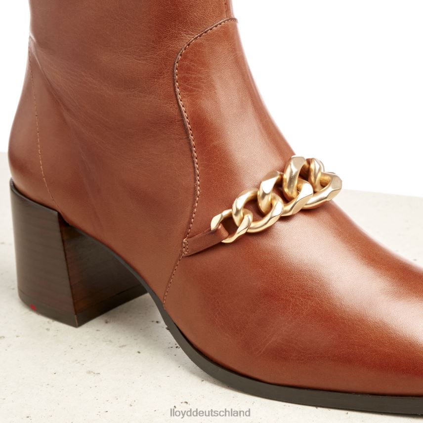 Schuhe LLOYD Stiefeletten aus Leder braun Frauen PV6Z0985