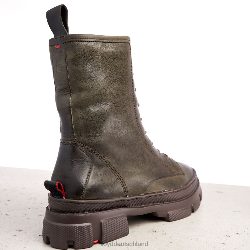 Schuhe LLOYD Stiefeletten aus Leder mit extraleichter Sohle Grün Frauen PV6Z0973