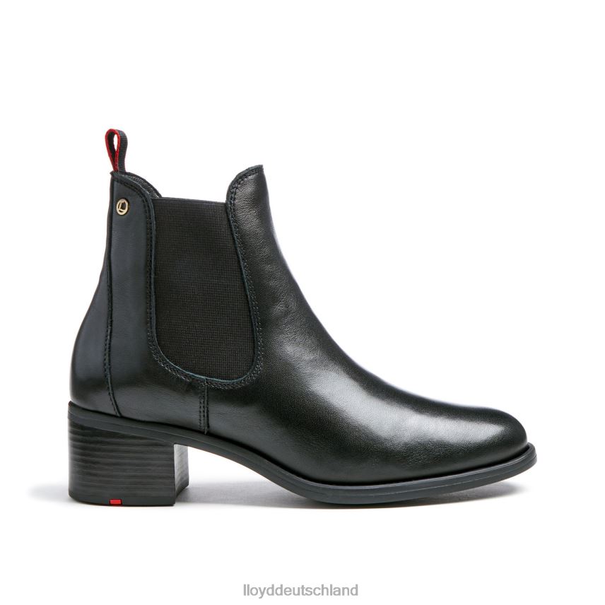 Schuhe LLOYD Stiefeletten aus Leder mit extraleichter Sohle Schwarz Frauen PV6Z0928