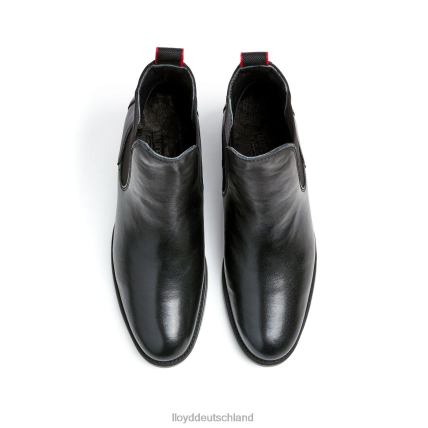 Schuhe LLOYD Stiefeletten aus Leder mit extraleichter Sohle Schwarz Frauen PV6Z0928