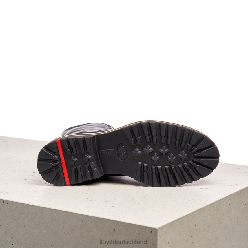 Schuhe LLOYD Stiefeletten aus Leder mit extraleichter Sohle Schwarz Frauen PV6Z0957