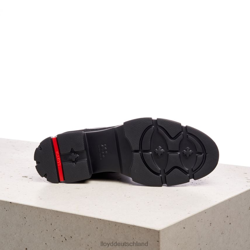 Schuhe LLOYD Stiefeletten aus Leder mit extraleichter Sohle Schwarz Frauen PV6Z0965