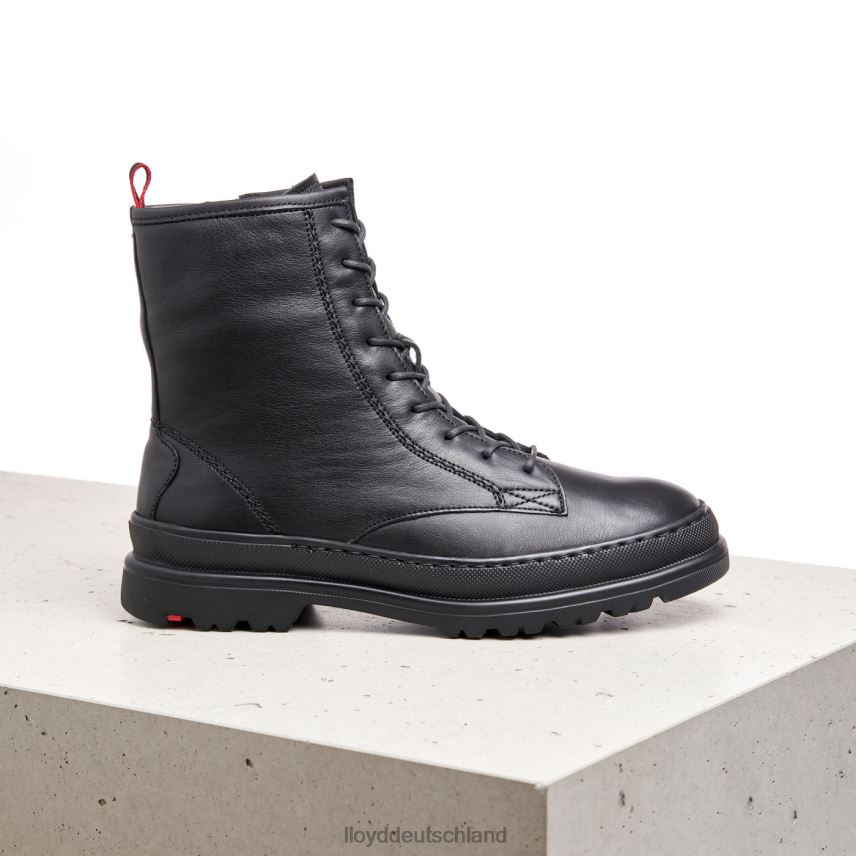 Schuhe LLOYD Stiefeletten aus Leder mit extraleichter Sohle Schwarz Frauen PV6Z0974