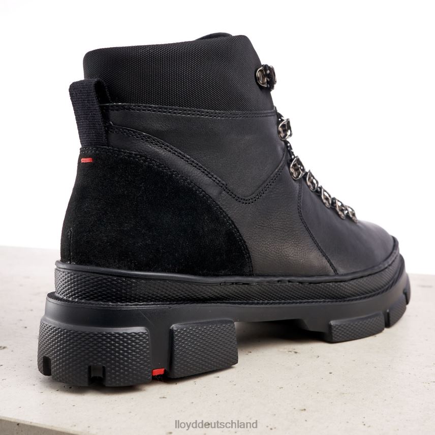 Schuhe LLOYD Stiefeletten aus Leder mit extraleichter Sohle Schwarz Frauen PV6Z0988