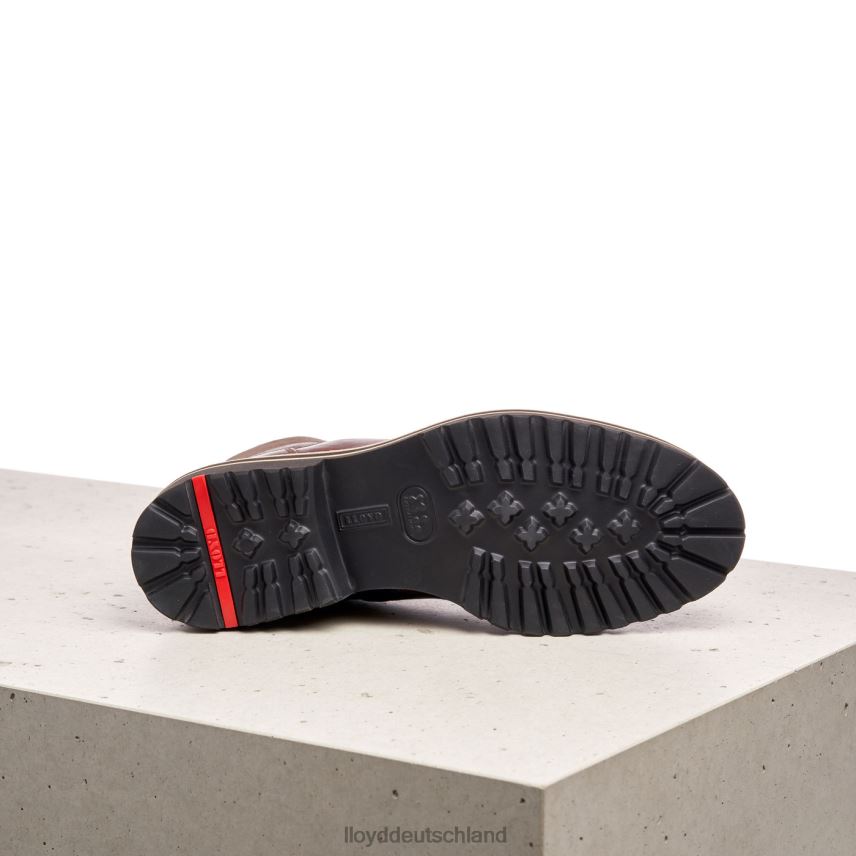 Schuhe LLOYD Stiefeletten aus Leder mit extraleichter Sohle braun Frauen PV6Z01003