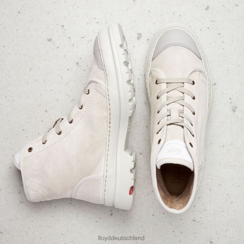 Schuhe LLOYD Stiefeletten aus Leder mit leichter Sohle Beige Frauen PV6Z0955