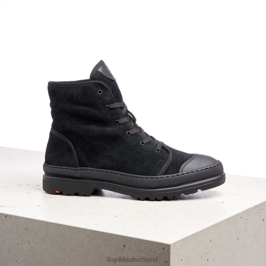 Schuhe LLOYD Stiefeletten aus Leder mit leichter Sohle Schwarz Frauen PV6Z0927