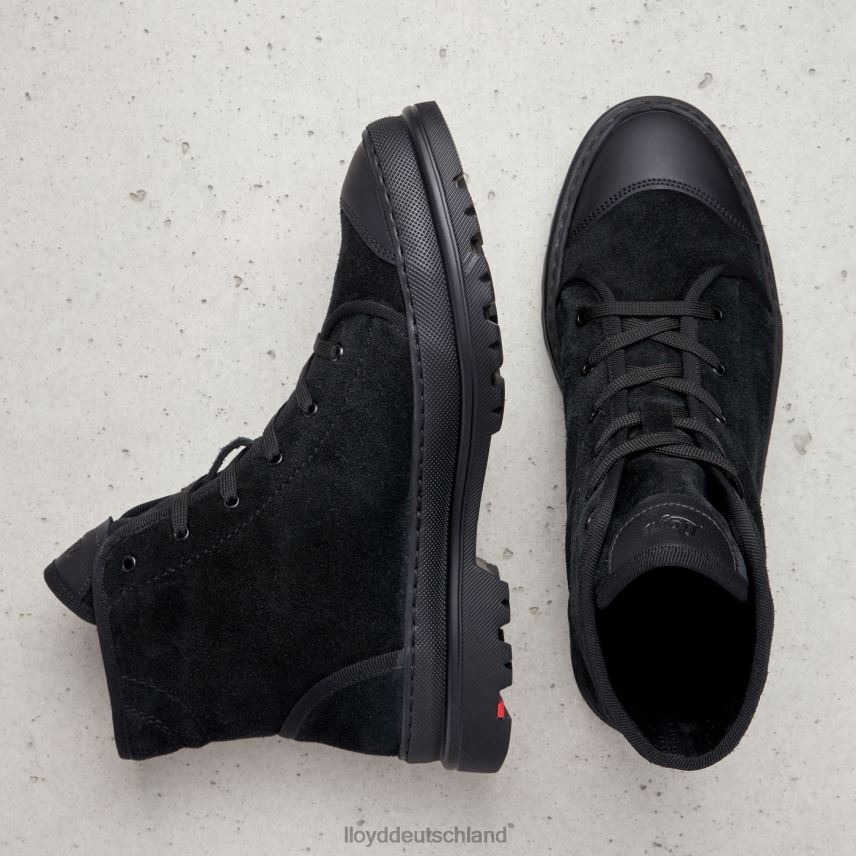 Schuhe LLOYD Stiefeletten aus Leder mit leichter Sohle Schwarz Frauen PV6Z0927