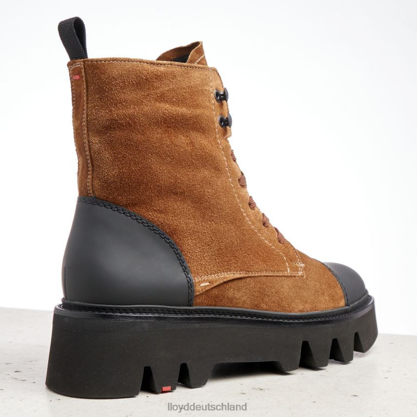 Schuhe LLOYD Stiefeletten aus Leder mit leichter Sohle braun Frauen PV6Z0948