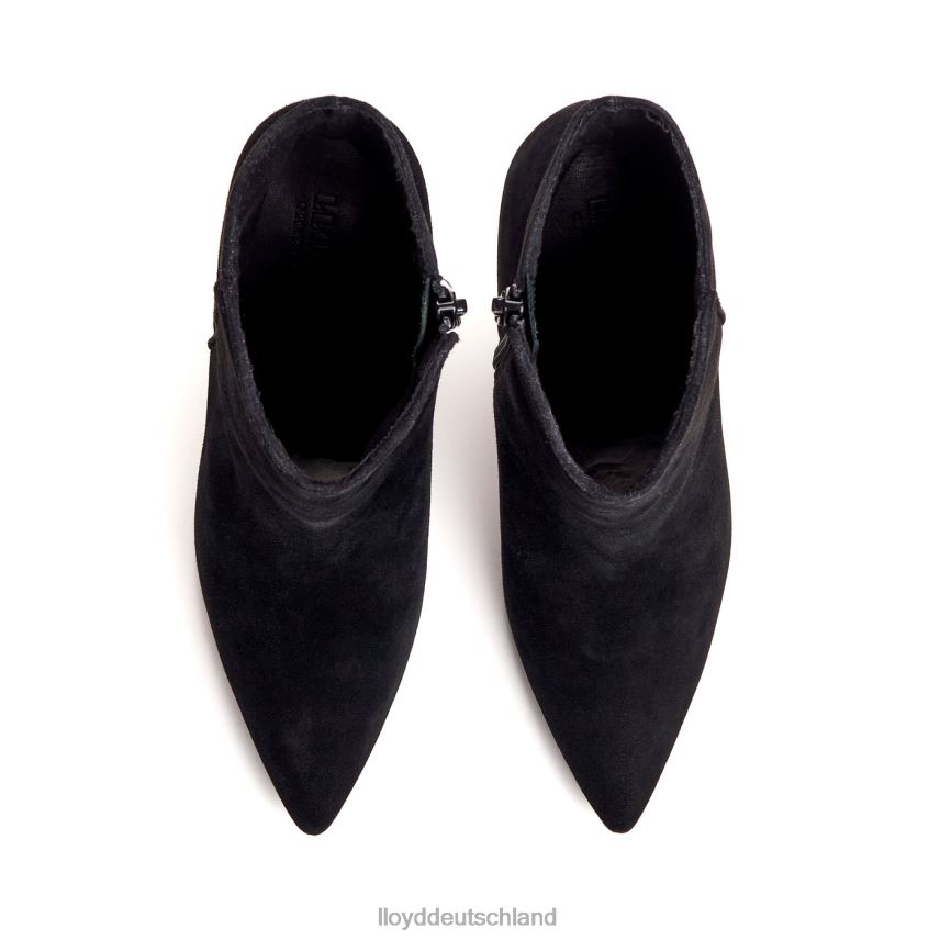Schuhe LLOYD Stiefeletten aus grobem Leder Schwarz Frauen PV6Z0879
