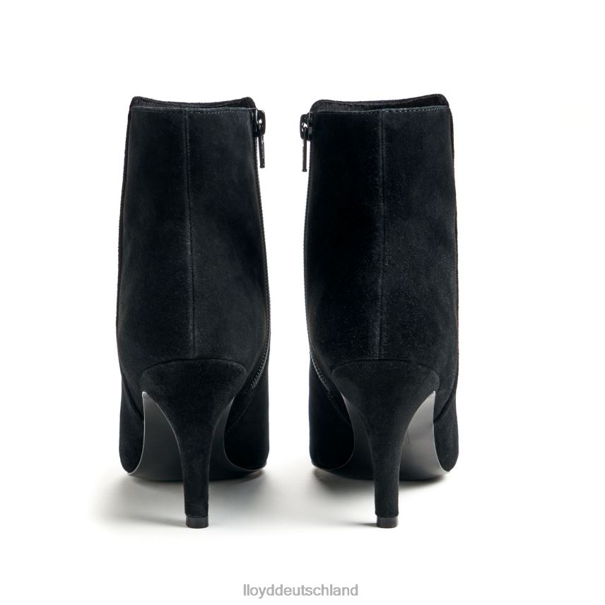 Schuhe LLOYD Stiefeletten aus grobem Leder Schwarz Frauen PV6Z0879