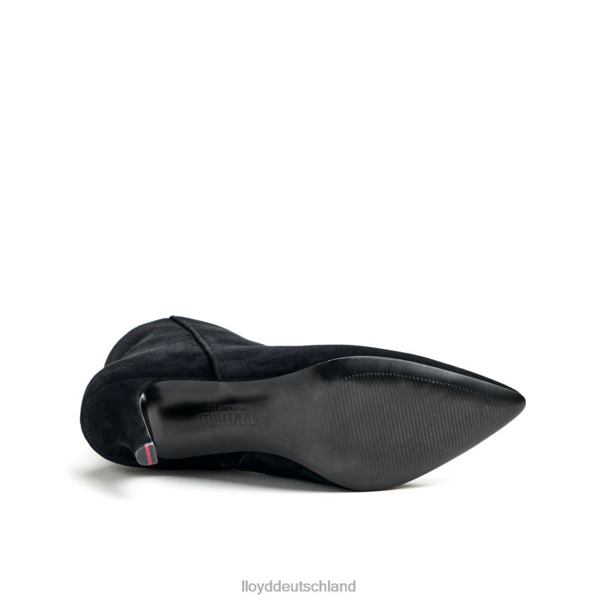 Schuhe LLOYD Stiefeletten aus grobem Leder Schwarz Frauen PV6Z0879