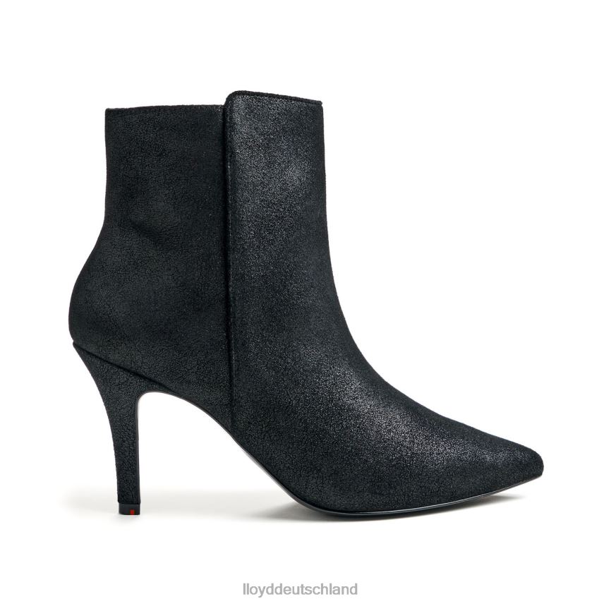 Schuhe LLOYD Stiefeletten aus grobem Leder Schwarz Frauen PV6Z0880