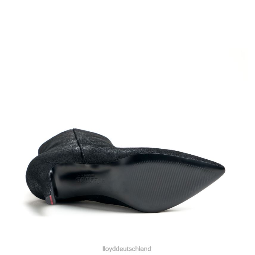 Schuhe LLOYD Stiefeletten aus grobem Leder Schwarz Frauen PV6Z0880