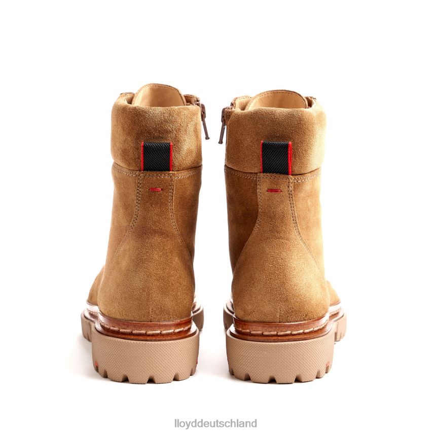 Schuhe LLOYD Stiefeletten aus grobem Leder braun Frauen PV6Z0913