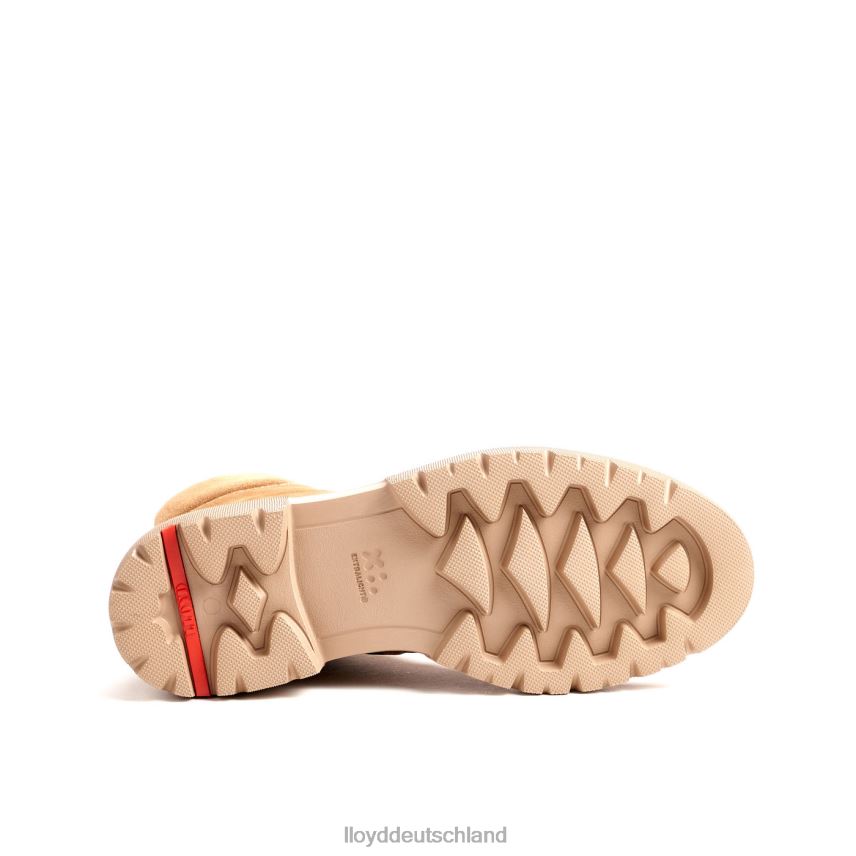 Schuhe LLOYD Stiefeletten aus grobem Leder braun Frauen PV6Z0913