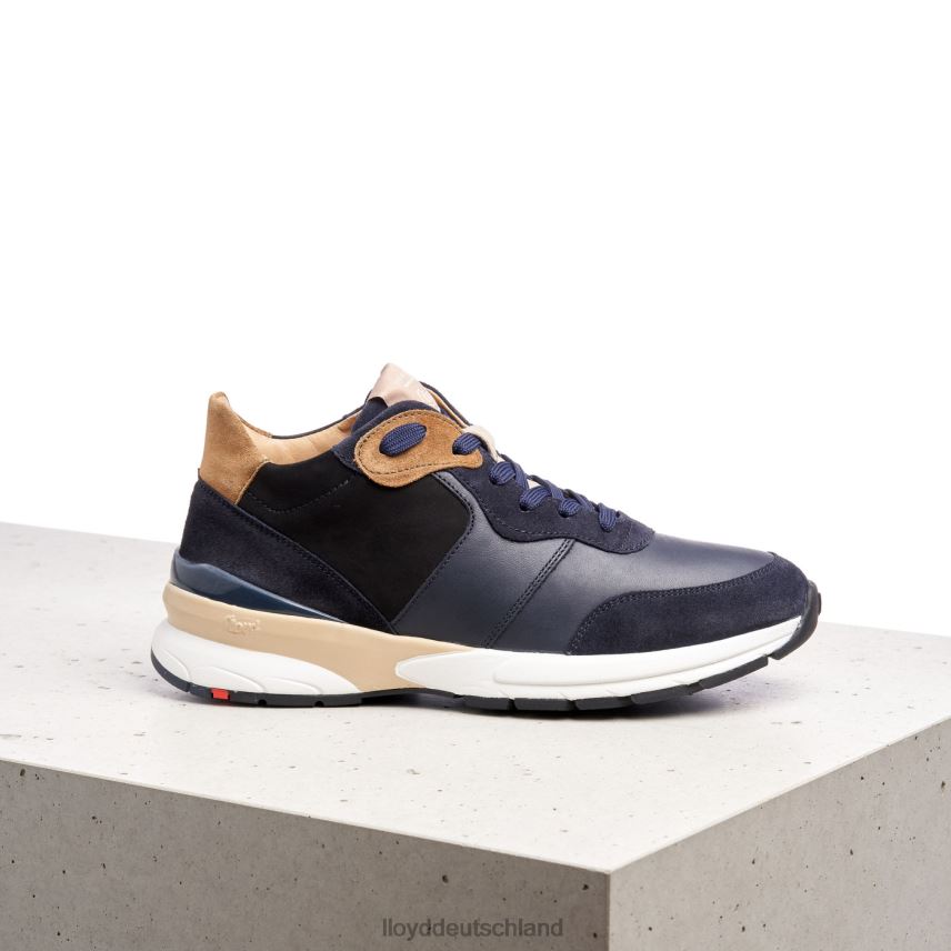 Schuhe LLOYD Turnschuhe aus Schafsleder Blau Frauen PV6Z0814