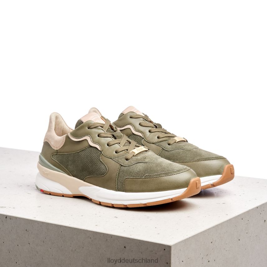 Schuhe LLOYD Turnschuhe aus Schafsleder Grün Frauen PV6Z0817