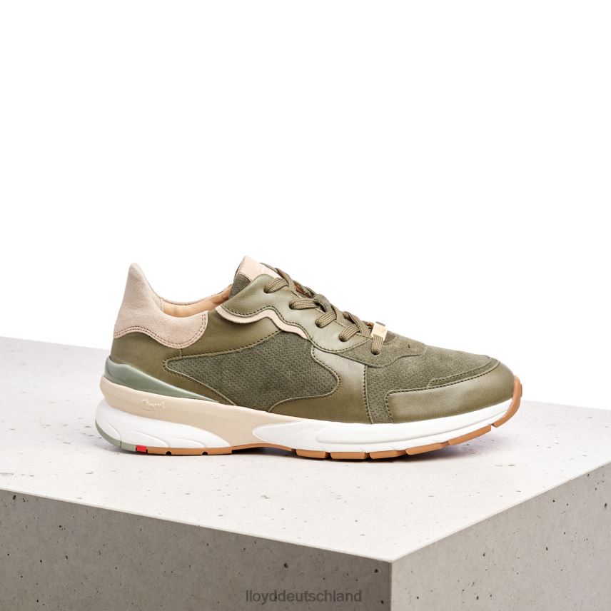 Schuhe LLOYD Turnschuhe aus Schafsleder Grün Frauen PV6Z0817