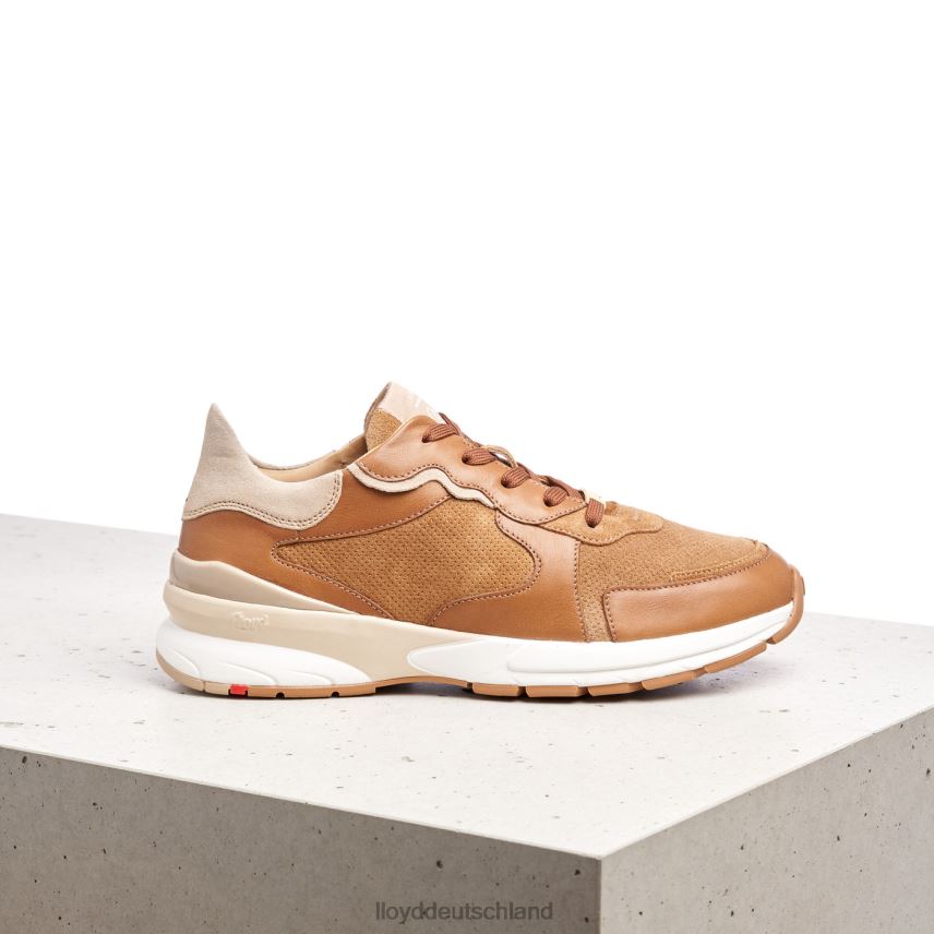 Schuhe LLOYD Turnschuhe aus Schafsleder braun Frauen PV6Z0804