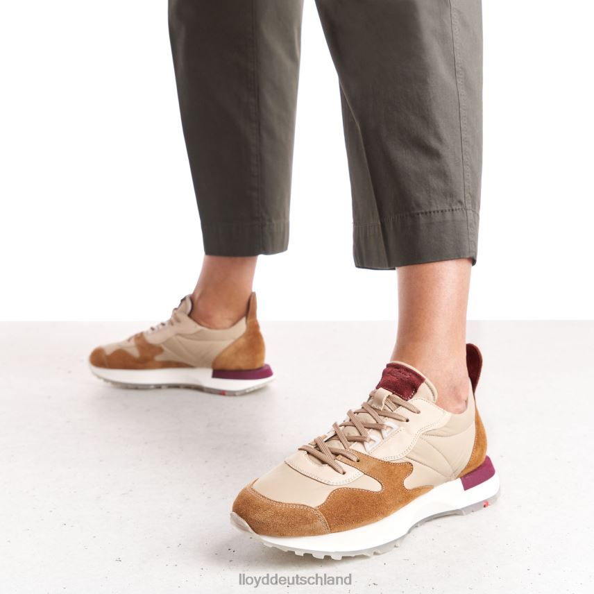 Schuhe LLOYD Turnschuhe aus Schafsleder kombiniert Frauen PV6Z0820