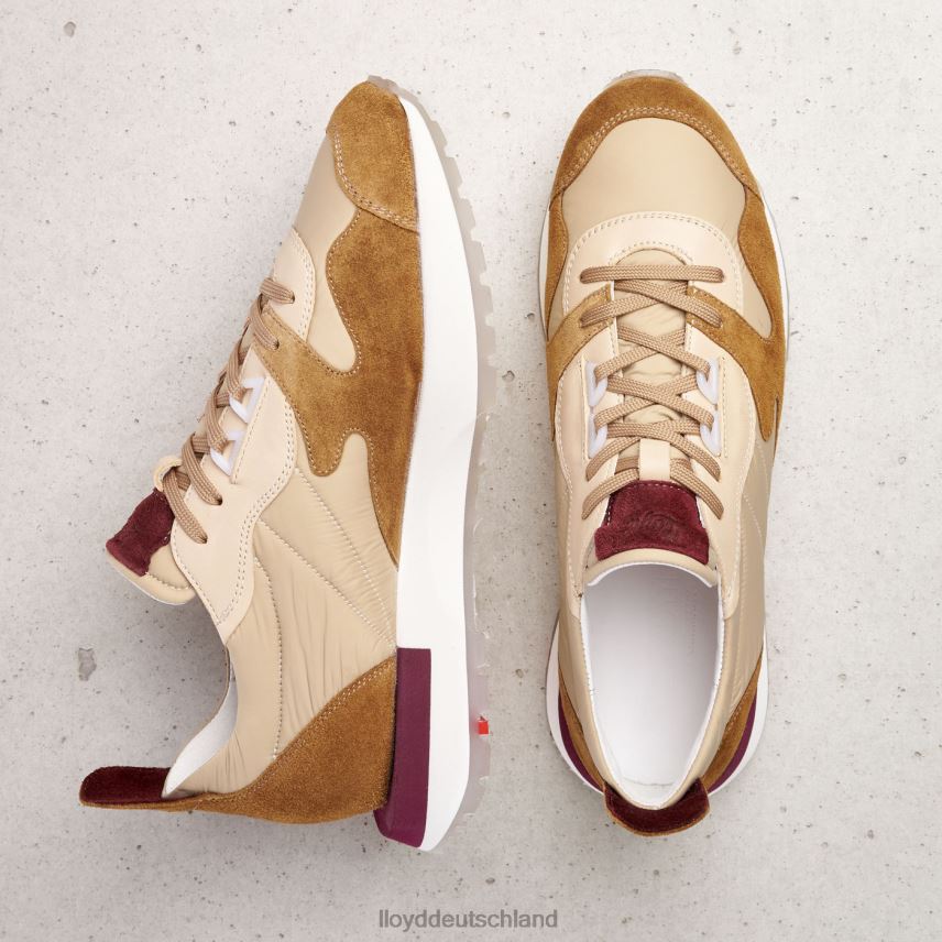 Schuhe LLOYD Turnschuhe aus Schafsleder kombiniert Frauen PV6Z0820