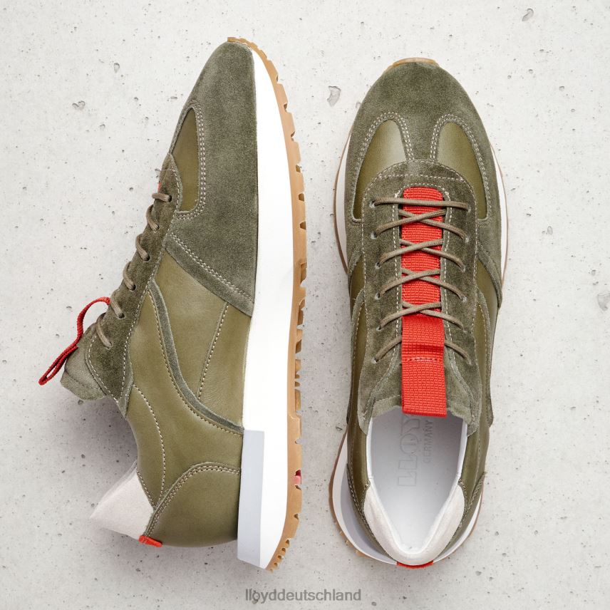 Schuhe LLOYD Turnschuhe aus Schafsleder kombiniert Frauen PV6Z0836