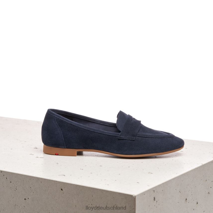 Schuhe LLOYD Wildleder-Slipper Blau Frauen PV6Z01152