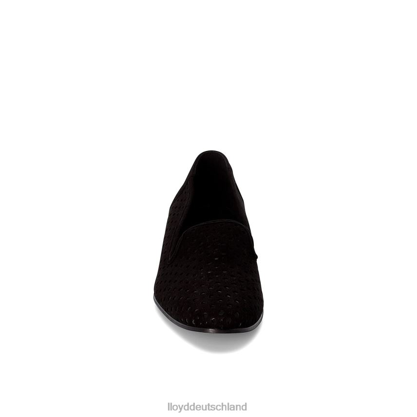 Schuhe LLOYD Wildleder-Slipper Schwarz Frauen PV6Z01145