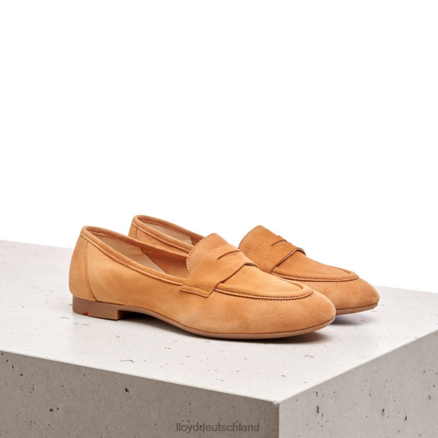 Schuhe LLOYD Wildleder-Slipper braun Frauen PV6Z01136