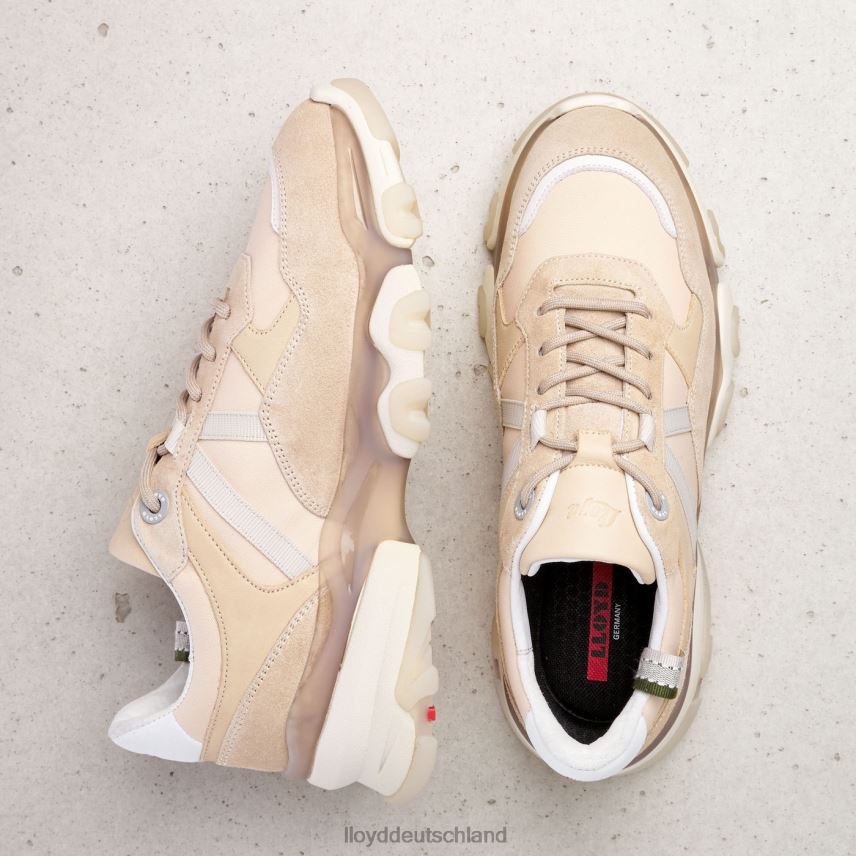Schuhe LLOYD Wildleder-Sneaker Beige Frauen PV6Z0779