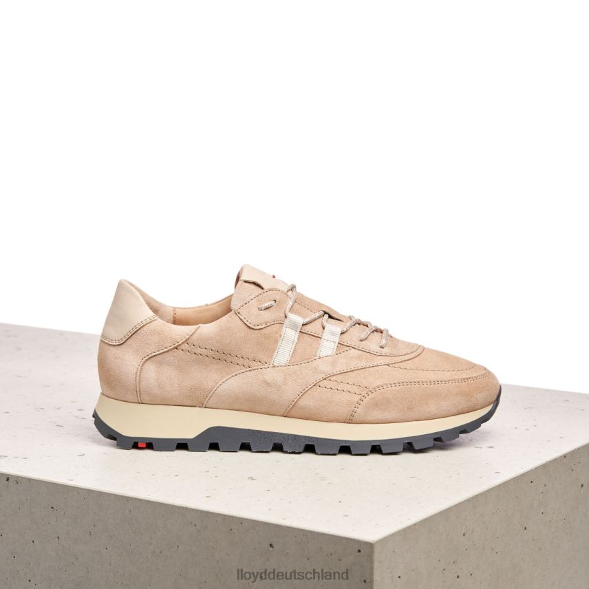 Schuhe LLOYD Wildleder-Sneaker Beige Frauen PV6Z0854