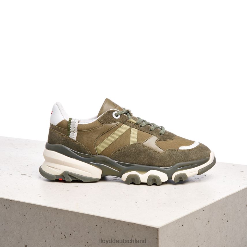 Schuhe LLOYD Wildleder-Sneaker Grün Frauen PV6Z0802