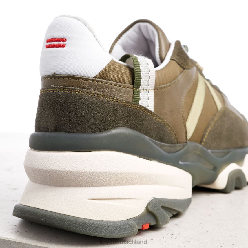 Schuhe LLOYD Wildleder-Sneaker Grün Frauen PV6Z0802