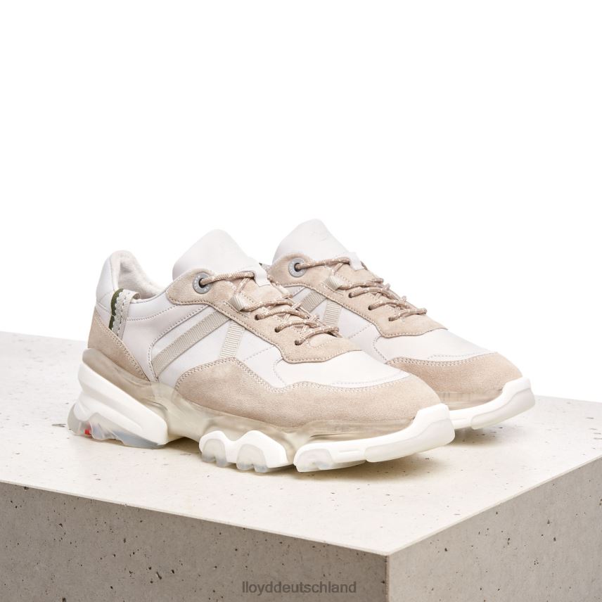 Schuhe LLOYD Wildleder-Sneaker Weiß Frauen PV6Z0816