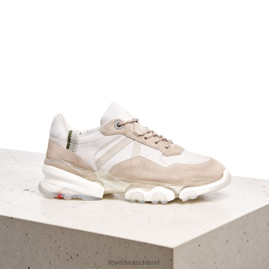 Schuhe LLOYD Wildleder-Sneaker Weiß Frauen PV6Z0816