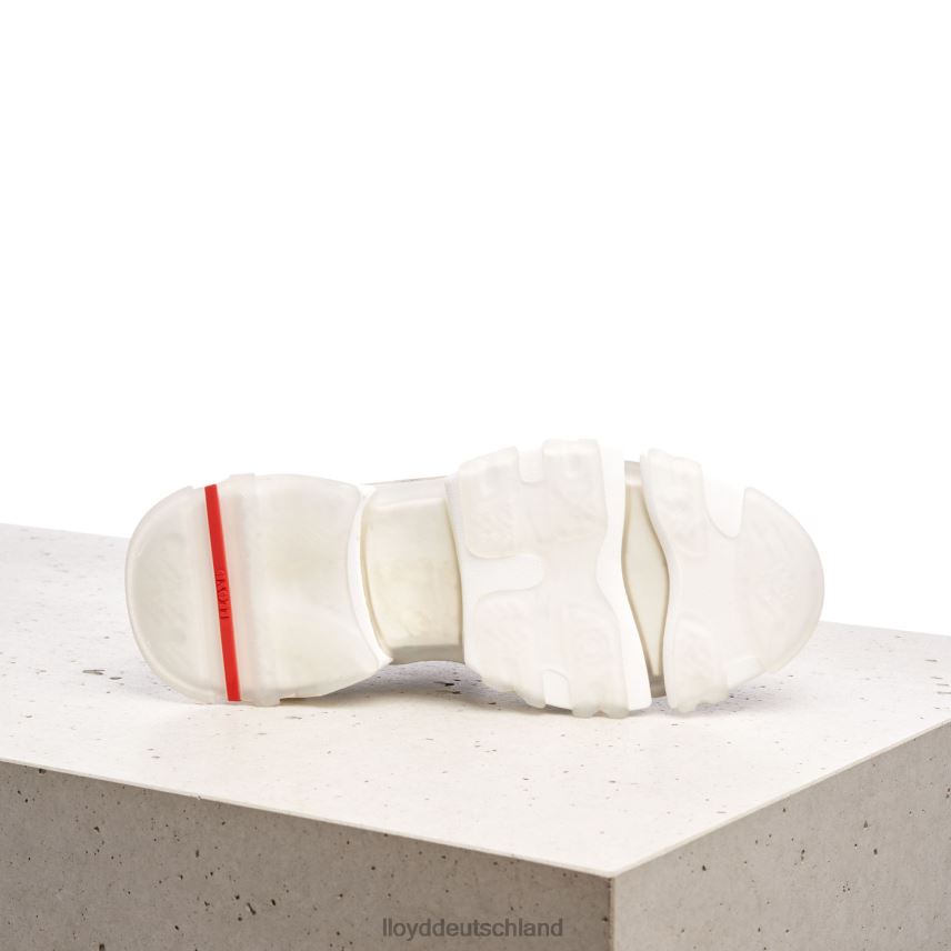 Schuhe LLOYD Wildleder-Sneaker Weiß Frauen PV6Z0816