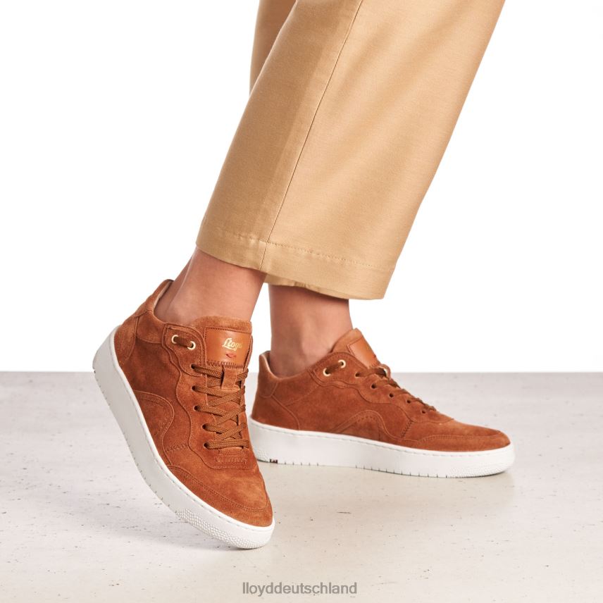 Schuhe LLOYD Wildleder-Sneaker braun Frauen PV6Z0819