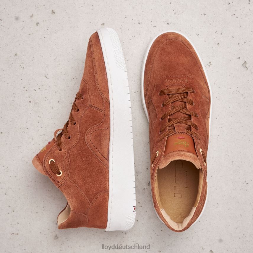 Schuhe LLOYD Wildleder-Sneaker braun Frauen PV6Z0819