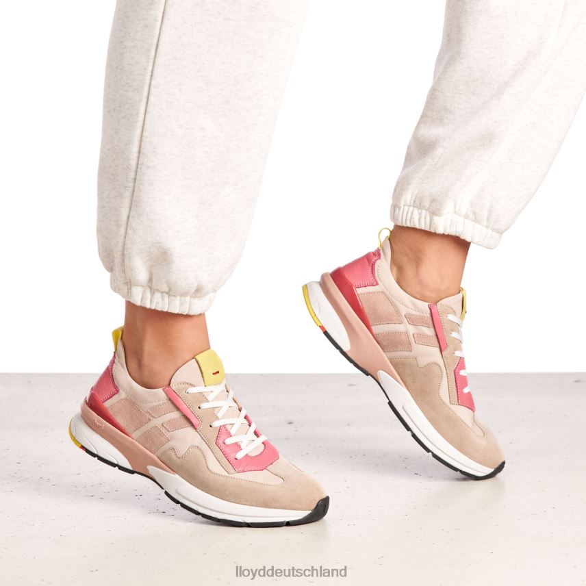 Schuhe LLOYD Wildleder-Sneaker kombiniert Frauen PV6Z0810