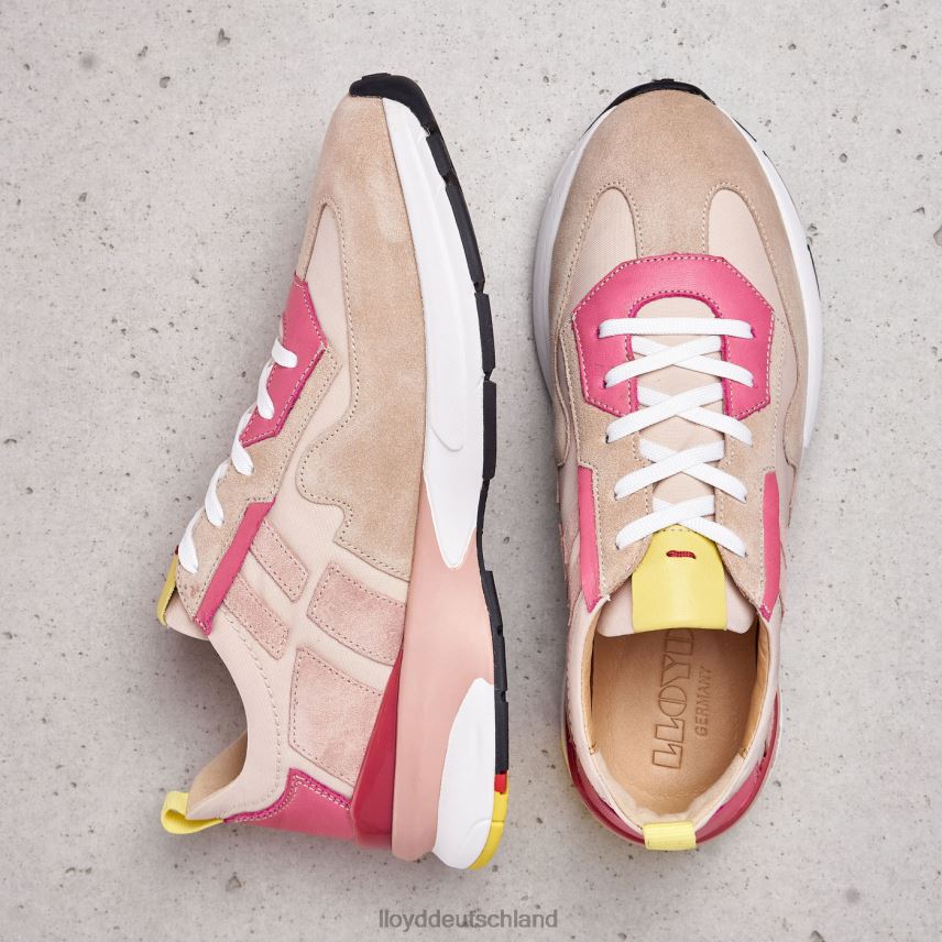 Schuhe LLOYD Wildleder-Sneaker kombiniert Frauen PV6Z0810