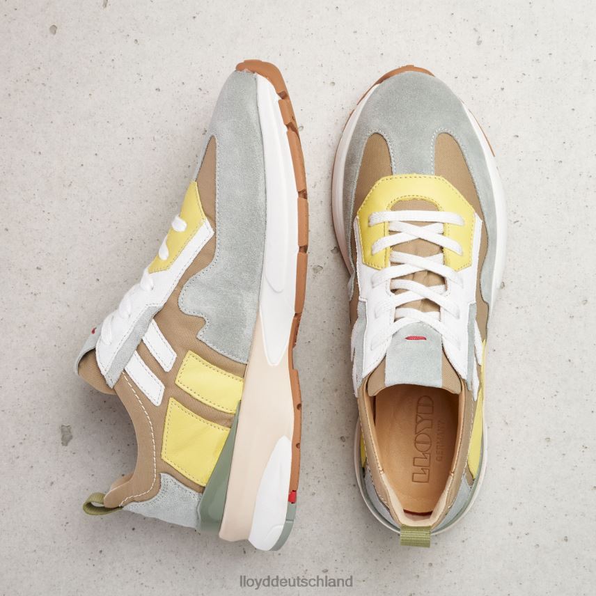 Schuhe LLOYD Wildleder-Sneaker kombiniert Frauen PV6Z0818