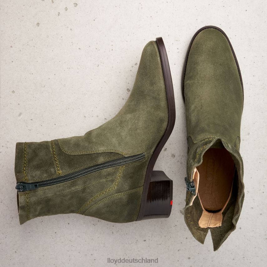 Schuhe LLOYD atmungsaktive Stiefeletten Grün Frauen PV6Z0992