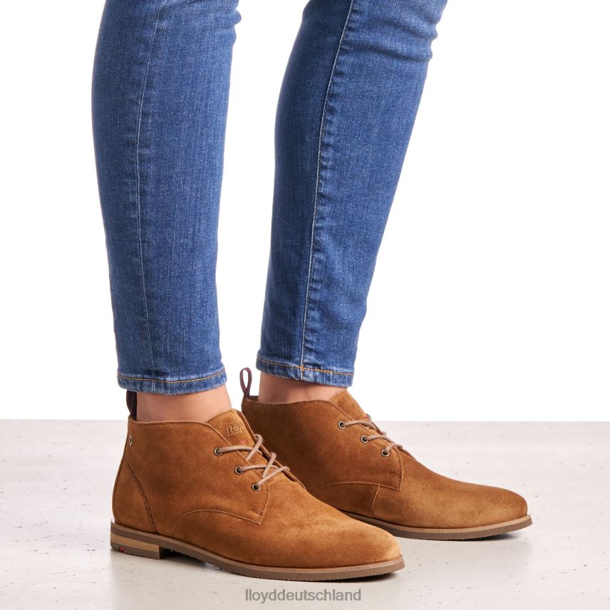 Schuhe LLOYD atmungsaktive Stiefeletten braun Frauen PV6Z0874