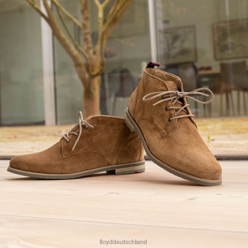 Schuhe LLOYD atmungsaktive Stiefeletten braun Frauen PV6Z0874