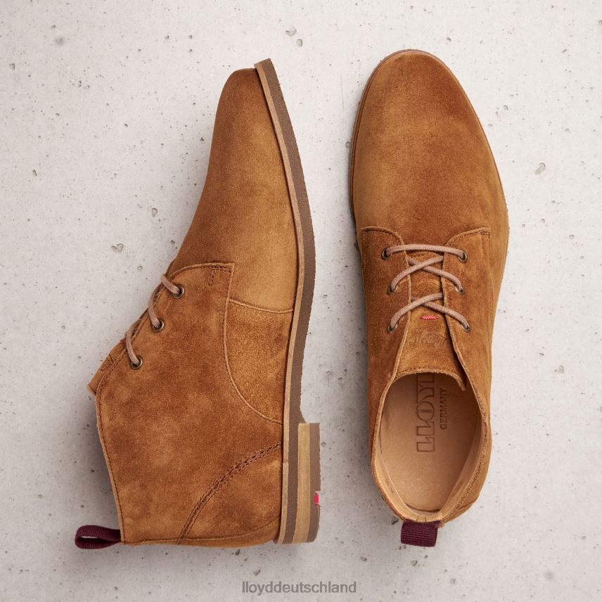 Schuhe LLOYD atmungsaktive Stiefeletten braun Frauen PV6Z0874