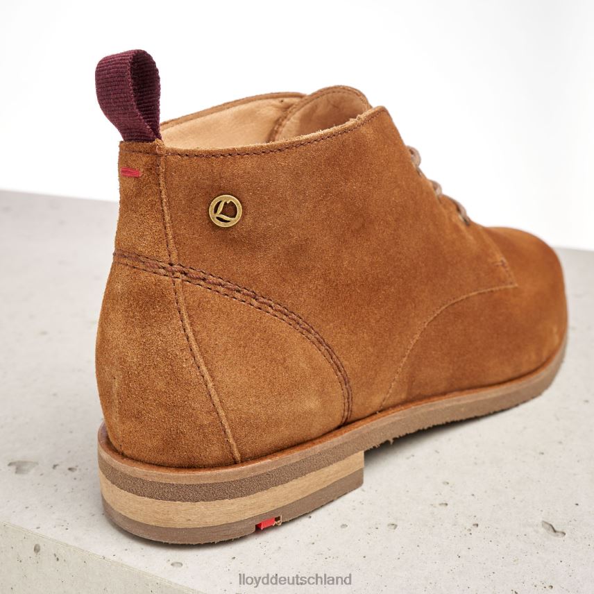 Schuhe LLOYD atmungsaktive Stiefeletten braun Frauen PV6Z0874